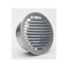 Grille d'aération aluminium naturel Diam.11 cm