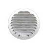 Grille d'aération aluminium naturel Diam.15 cm