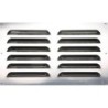 Grille d'aération aluminium naturel, L.30 X L.50 Cm