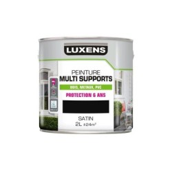 Peinture multimatériaux Extérieur Luxens Noir Satiné 2 L