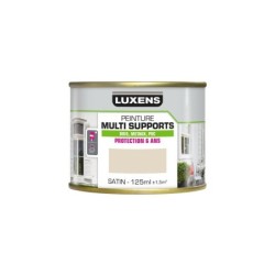 Peinture multimatériaux Extérieur Luxens Blanc Perlé Satiné 0.125 L