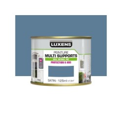 Peinture multimatériaux Extérieur Luxens Bleu Provence Satiné 0.125 L