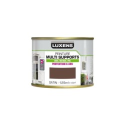 Peinture multimatériaux Extérieur Luxens Moka 3 Satiné 0.125 L