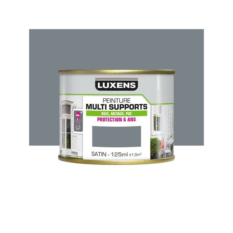 Peinture multimatériaux Extérieur Luxens Paris 3 Satiné 0.125 L