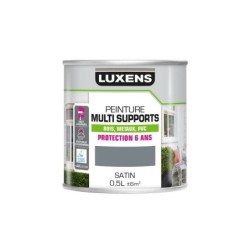 Peinture multimatériaux Extérieur Luxens Paris 3 Satiné 0.5 L