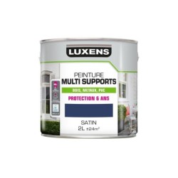 Peinture multimatériaux Extérieur Luxens Saphir 1 Satiné 2 L