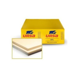 Panneau en polystyrène extrudé URSA XPS NWE sol sous-chape, l.0.6 m x L.1.25 m x Ep.40 mm