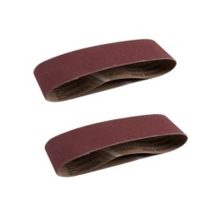 Lot De 2 Bandes Abrasives Dexter, 100 X 610 Mm, Grains 40