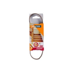 Lot De 2 Bandes Abrasives Dexter, 13 X 454 Mm, Grains 80