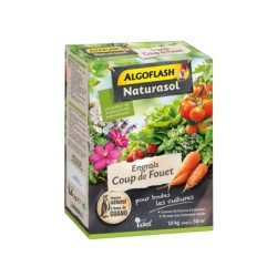 Engrais naturel coup de fouet ALGOFLASH NATURASOL 1.6 kg 50 m²