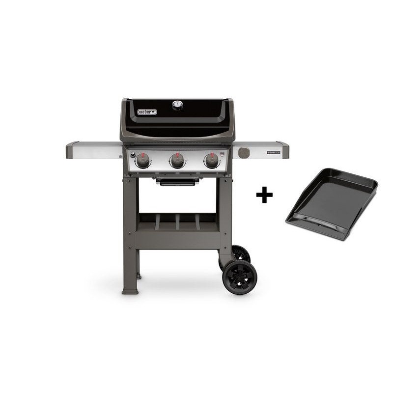 Barbecue au gaz WEBER Spirit II E-310, noir