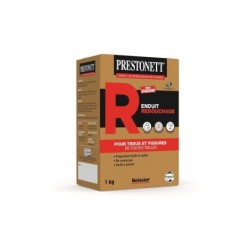 Enduit De Rebouchage Prestonett 1 Kg En Poudre, Pour Mur Intérieur