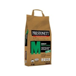 Enduit Multifonction Prestonett M 5 Kg En Poudre, Pour Mur Intérieur