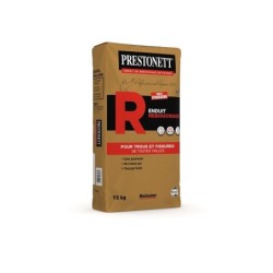 Enduit De Rebouchage Prestonett R 15 Kg En Poudre, Pour Mur Intérieur