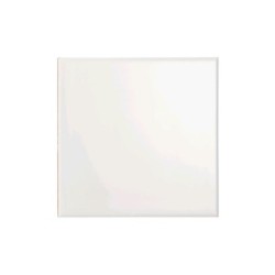 Carrelage Mur Medio Uni Blanc Brillant L.10.8 X L.10.8 Cm, Frosty Artens