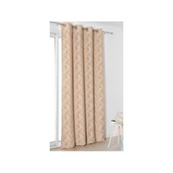 Rideau Tamisant, Ardeco Moutarde L.135 X H.250 Cm Linder