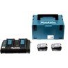 Ensemble Chargeur + 2 Batteries Makita 18 V, 4 Ah