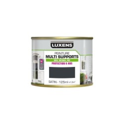 Peinture multimatériaux Extérieur Luxens Gris Anthracite Satiné 0.125 L