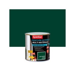 Peinture multimatériaux Extérieur Syntilor Vert Basque Satiné 0.5 L