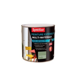 Peinture multimatériaux Extérieur Syntilor Vert Provence Satiné 2 L