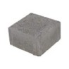 Pavé Béton Korrus, Gris L.12.5 Cm X L.12.5 Cm X Ep.45 Mm