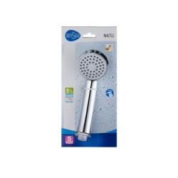 Pommeau de douche 1 jet Natu, SENSEA