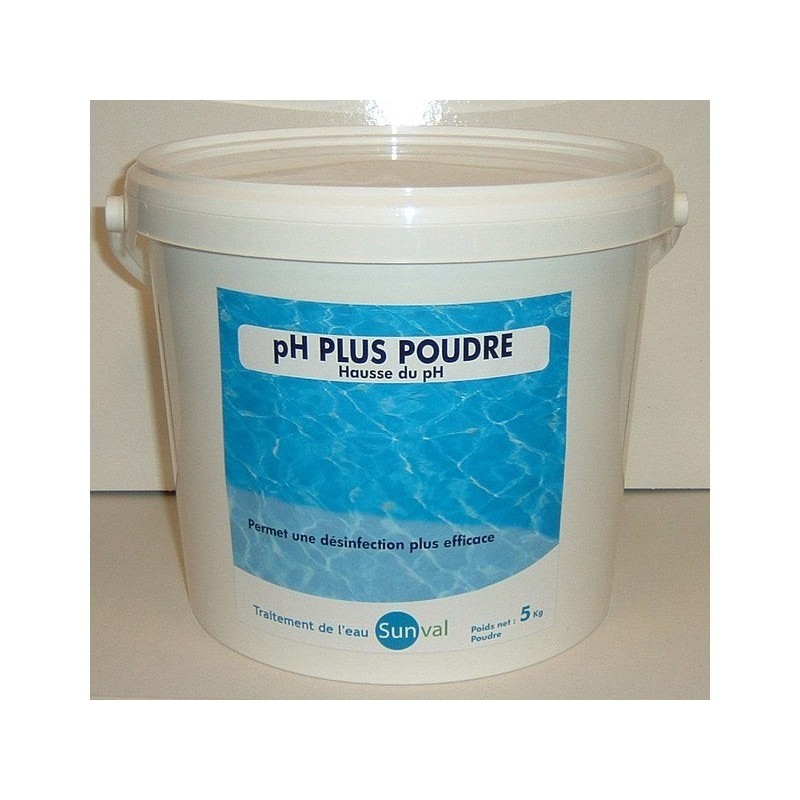 Réhausseur de ph piscine, en poudre 5 kg