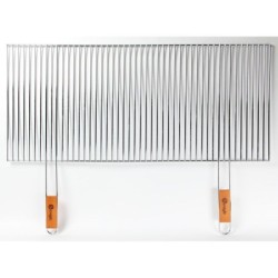 Grille barbecue manche en bois