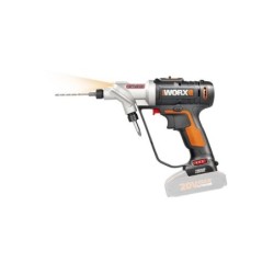 Perceuse Visseuse Sans Fil Worx, 20 V 0 Ah, Sans Batterie Wx176.9