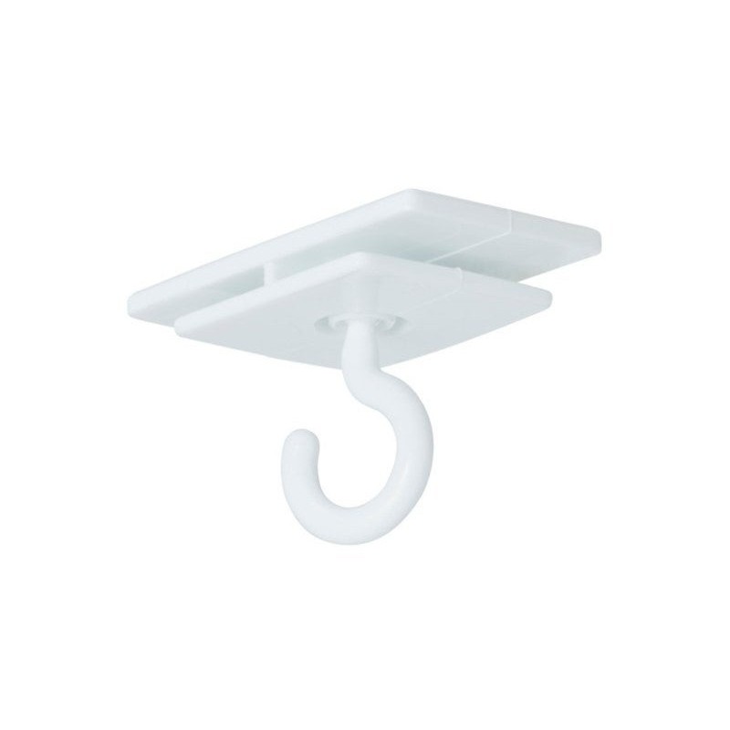 Lot De 3 Crochets Adhésif Pour Plafond, Command, Blanc 0.225 Kg