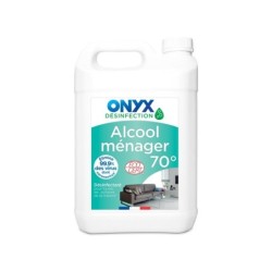 Alcool ménager 70° liquide ONYX, 5L