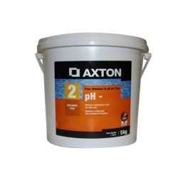 Réducteur de ph piscine AXTON, en poudre 5 kg