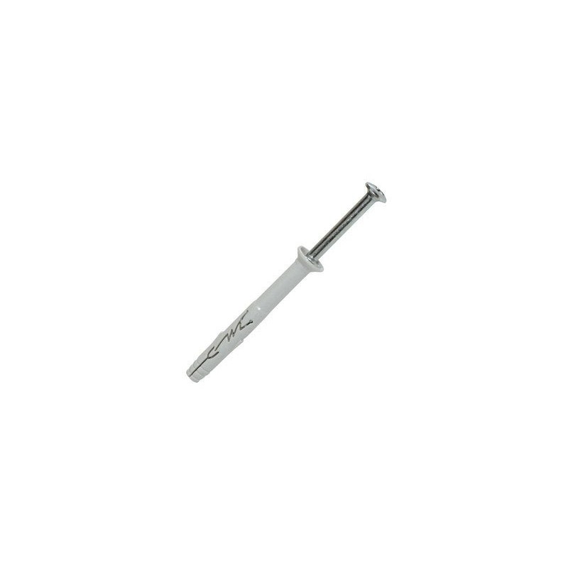 Lot De 25 Chevilles Et Vis À Frapper Inox Spit, Diam.6 X L.30 Mm