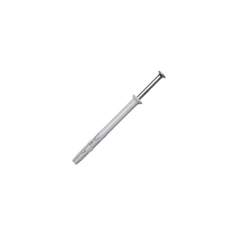 Lot De 20 Chevilles Et Vis À Frapper Inox Spit, Diam.6 X L.65 Mm