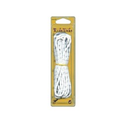 Tresse de plomb pour ourlet Rido blanc, 35 g / mètre, 5 m