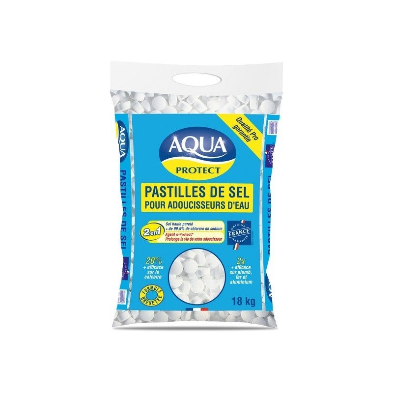 Sel Pour Adoucisseur 18 Kg Aquaprotect