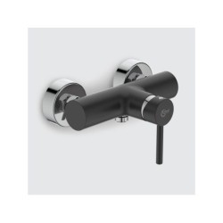 Mitigeur mécanique douche noir mat, IDEAL STANDARD Kolva