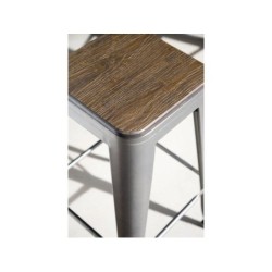 Tabouret en acier