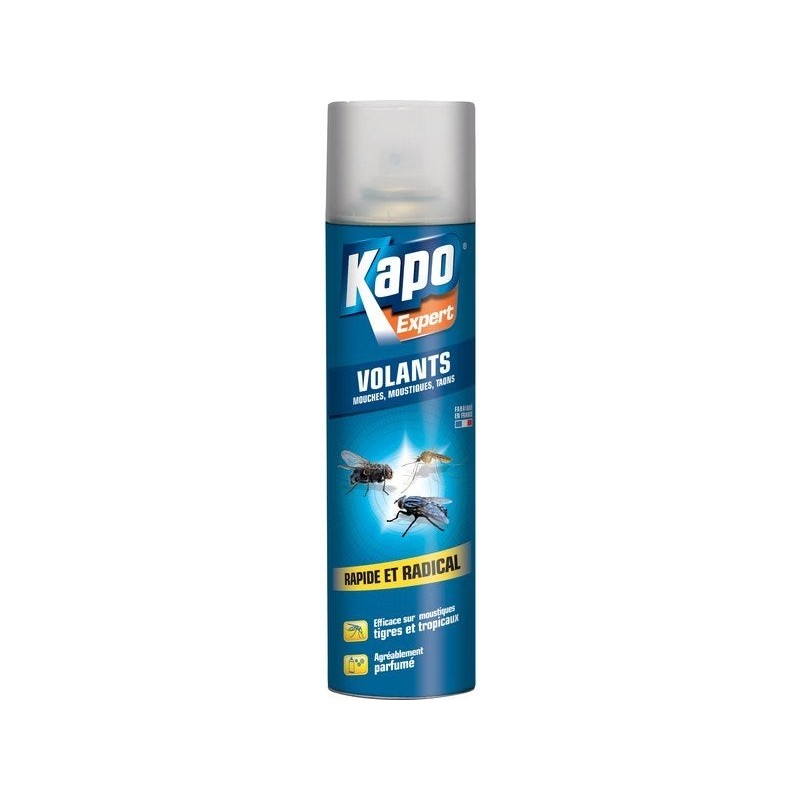 Aérosol Tous Insectes Volants Kapo, 400 Ml