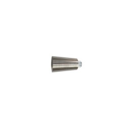 Lot De 2 Embouts Inspire, Grise / Argent Clair, Pour Tringle À Rideau Diam.20 Mm