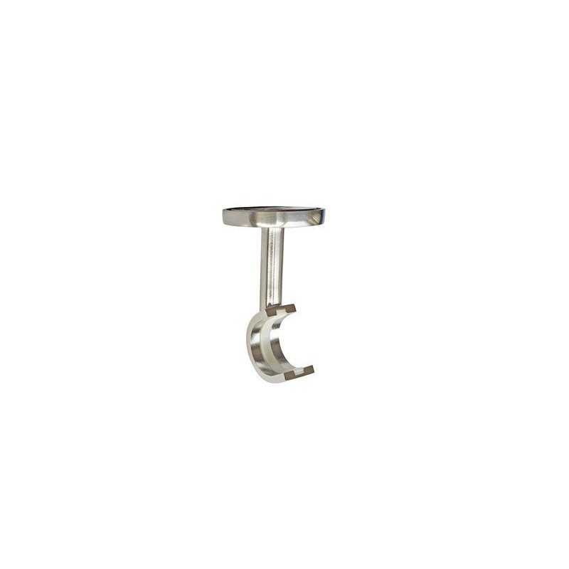 Support Extensible Tringle À Rideau, 20 Mm Argent Clair Inspire