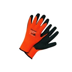 Gants de manutention, maçonnerie et menuiserie, ROSTAING GRIPRO ,taille 9, orange