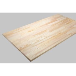 Plateau de table bois pin noueux, L.120 x l.70 cm x Ep.18 mm