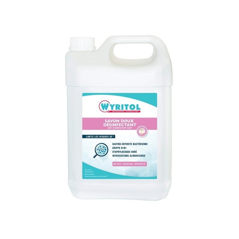 Savon Liquide Désinfectant Wyritol 5L