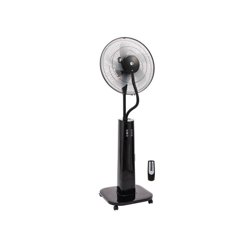 Ventilateur brumisateur sur pied, EQUATION, Diam. 40 cm, 70 W noir