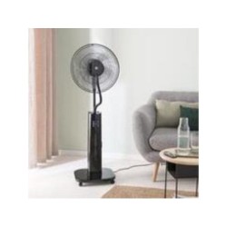 Ventilateur brumisateur sur pied, EQUATION, Diam. 40 cm, 70 W noir