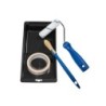 Kit d'outils pour mur ou plafond lisses minirouleau, DEXTER, 110 mm