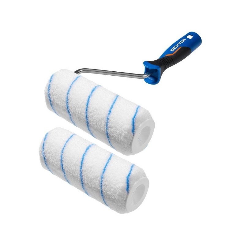 Lot de rouleaux et recharges mur lisse ou plafond, DEXTER