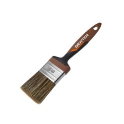 Pinceau plat bois pour huile, vernis, lasure, DEXTER, 50 mm