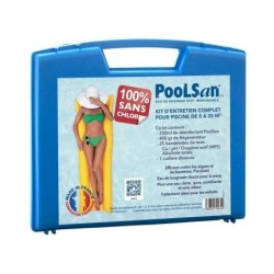 Kit d'entretien N1 pour piscine POOLSAN,100% sans chlore,0.7 kg